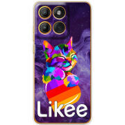 Чохол BoxFace Moto Edge 60 Fusion Likee Cat