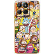 Чохол BoxFace Moto Edge 60 Fusion Rick and Morty