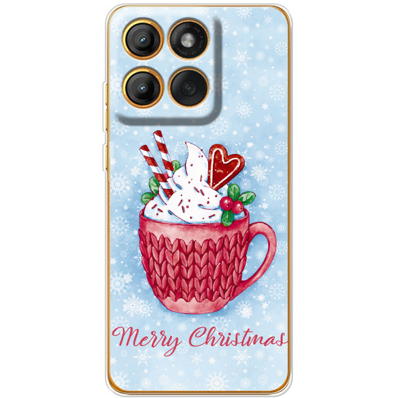 Чохол BoxFace Moto Edge 60 Fusion Spicy Christmas Cocoa