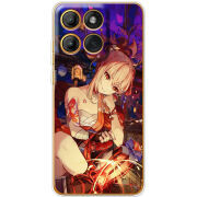 Чохол BoxFace Moto Edge 60 Fusion Genshin Ёимия с огоньком