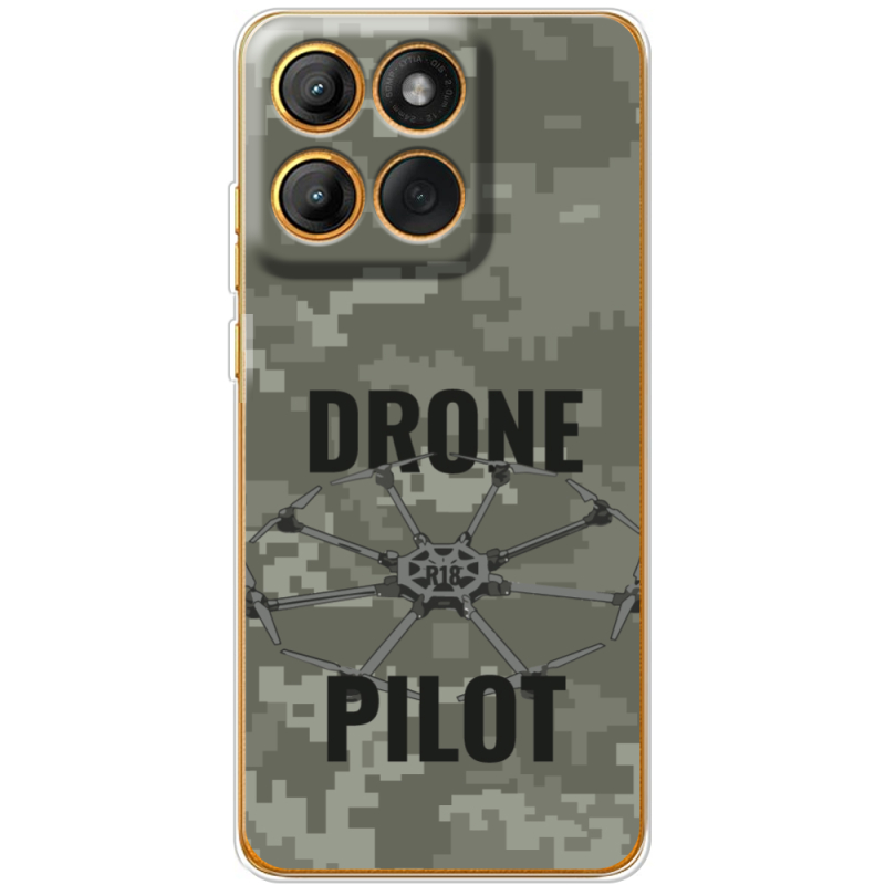 Чохол BoxFace Moto Edge 60 Fusion Drone Pilot