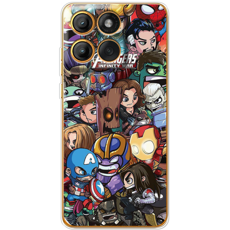 Чохол BoxFace Moto Edge 60 Fusion Avengers Infinity War