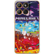 Чохол BoxFace Moto Edge 60 Fusion Minecraft World Beyond