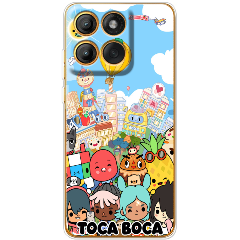 Чохол BoxFace Moto Edge 60 Fusion Світ Тока Бока