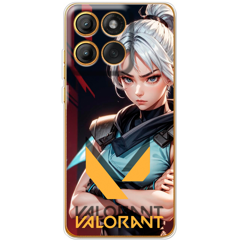 Чохол BoxFace Moto Edge 60 Fusion Valorant Джет