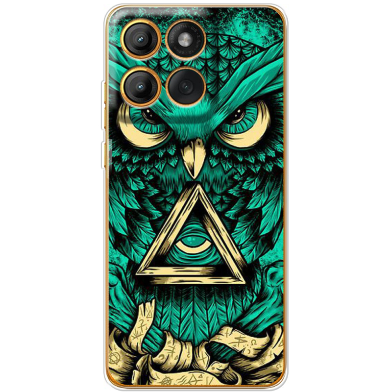 Чохол BoxFace Moto Edge 60 Fusion Masonic Owl