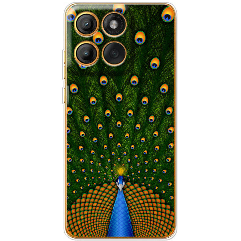 Чохол BoxFace Moto Edge 60 Fusion Peacocks Tail