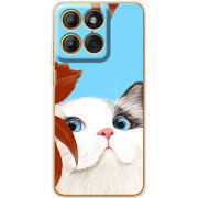 Чохол BoxFace Moto Edge 60 Fusion Wondering Cat