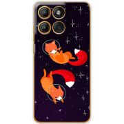 Чохол BoxFace Moto Edge 60 Fusion Fox-Astronauts