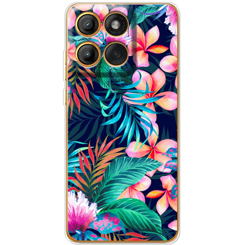Чохол BoxFace Moto Edge 60 Fusion flowers in the tropics