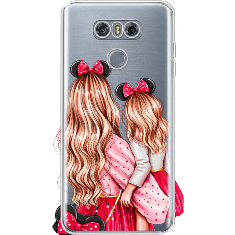 Прозрачный чехол Uprint LG G6 Mouse Girls