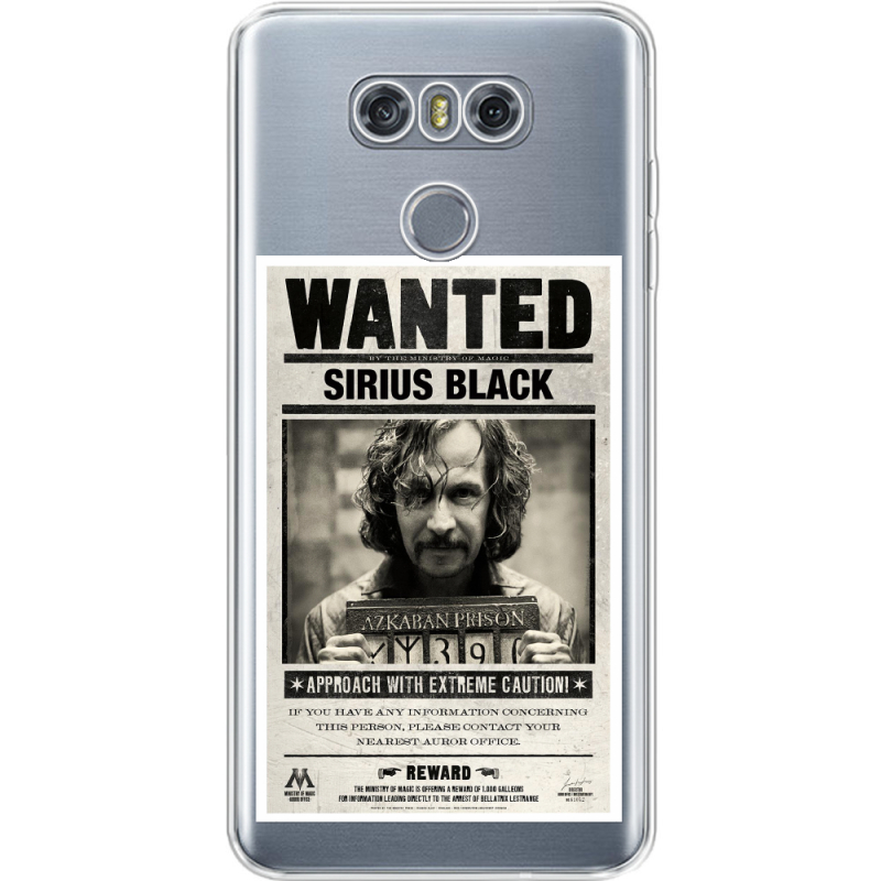 Прозрачный чехол Uprint LG G6 Sirius Black