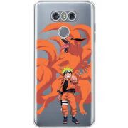 Прозрачный чехол Uprint LG G6 Naruto and Kurama