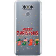 Прозрачный чехол Uprint LG G6 Merry Christmas