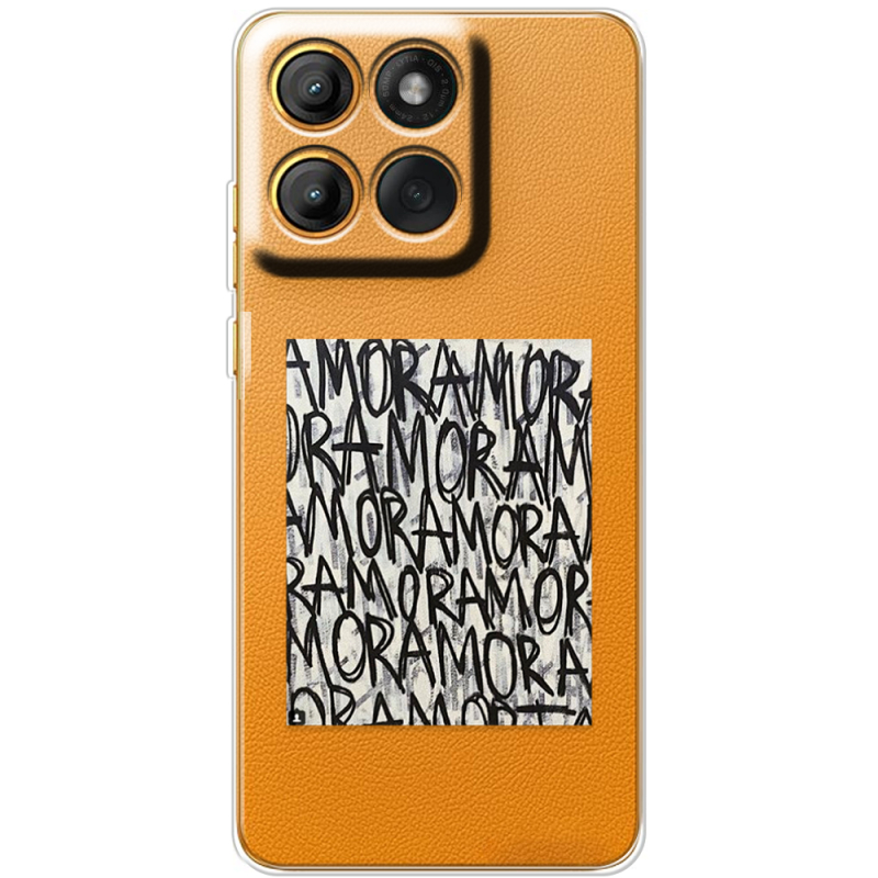 Прозорий чохол BoxFace Moto Edge 60 Fusion Amor Amor