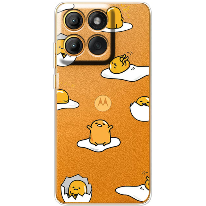 Прозорий чохол BoxFace Moto Edge 60 Fusion Gudetama