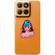 Прозорий чохол BoxFace Moto Edge 60 Fusion Selena Gomez