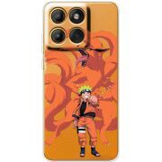 Прозорий чохол BoxFace Moto Edge 60 Fusion Naruto and Kurama