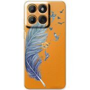 Прозорий чохол BoxFace Moto Edge 60 Fusion Feather