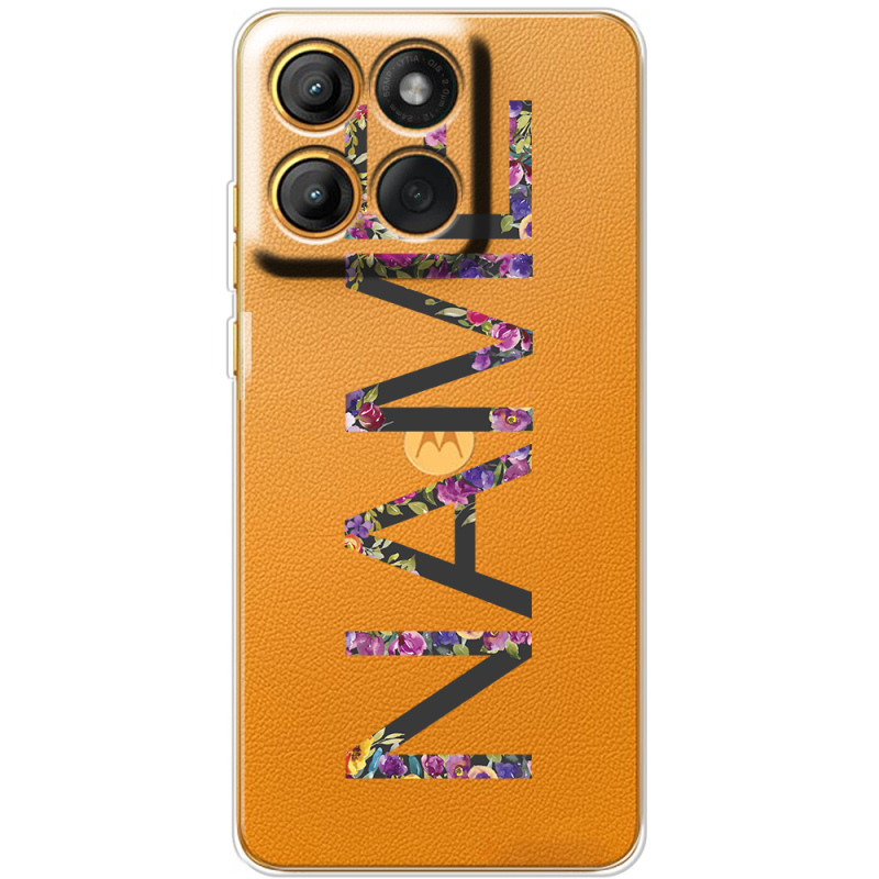 Прозорий чохол BoxFace Moto Edge 60 Fusion Именной