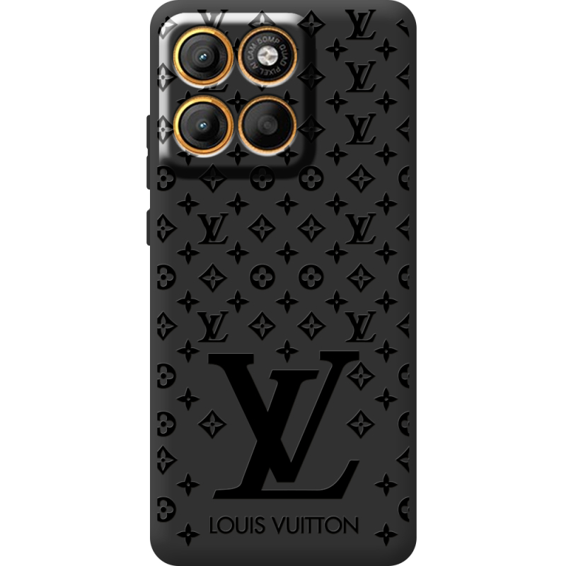Чорний чохол BoxFace Moto Edge 60 Fusion LV Style