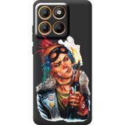 Чорний чохол BoxFace Moto Edge 60 Fusion Tanker Girl