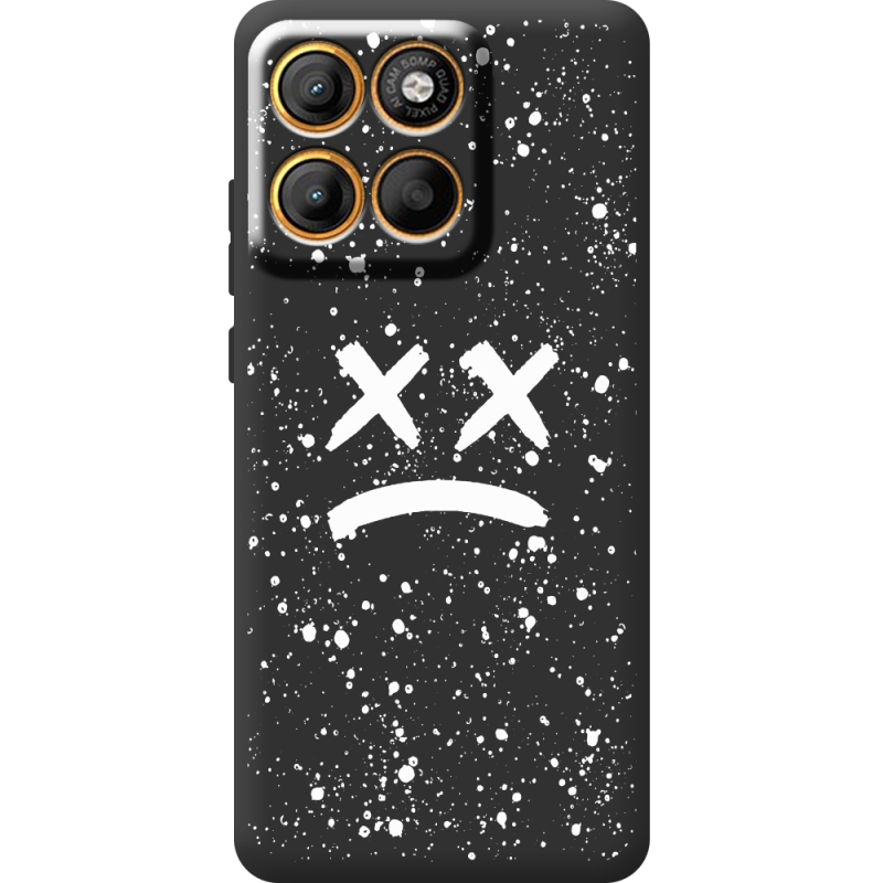 Чорний чохол BoxFace Moto Edge 60 Fusion Sad Way
