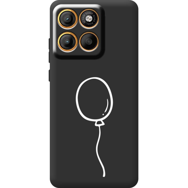 Чорний чохол BoxFace Moto Edge 60 Fusion Balloon
