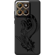 Чорний чохол BoxFace Moto Edge 60 Fusion Snake