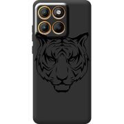 Чорний чохол BoxFace Moto Edge 60 Fusion Tiger