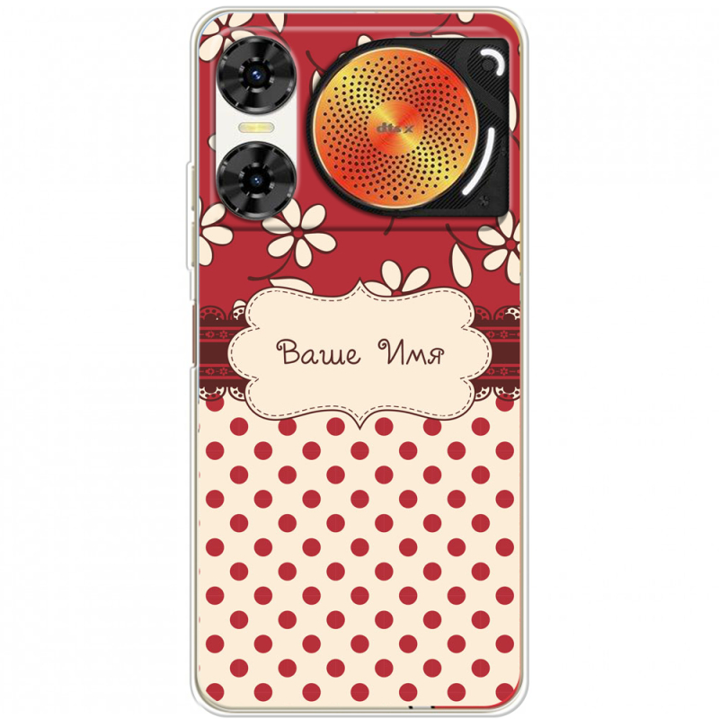 Чохол BoxFace Nubia Music 2 Именной Polka Dots