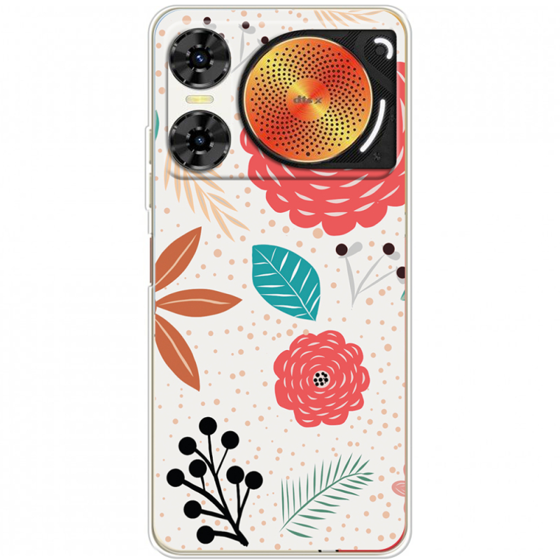 Чохол BoxFace Nubia Music 2 Line Flowers