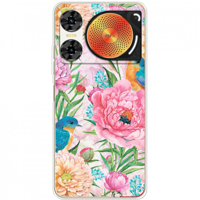 Чохол BoxFace Nubia Music 2 Birds in Flowers