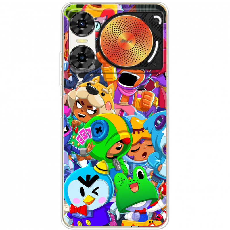 Чохол BoxFace Nubia Music 2 friends brawl stars