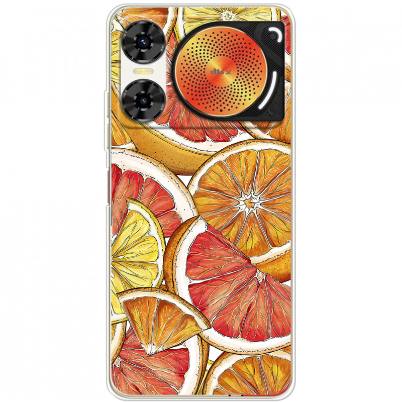 Чохол BoxFace Nubia Music 2 Citrus Pattern