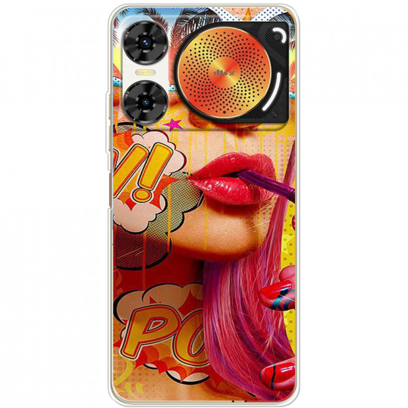 Чохол BoxFace Nubia Music 2 Yellow Girl Pop Art