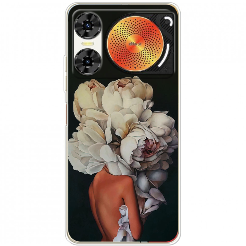 Чохол BoxFace Nubia Music 2 Exquisite White Flowers