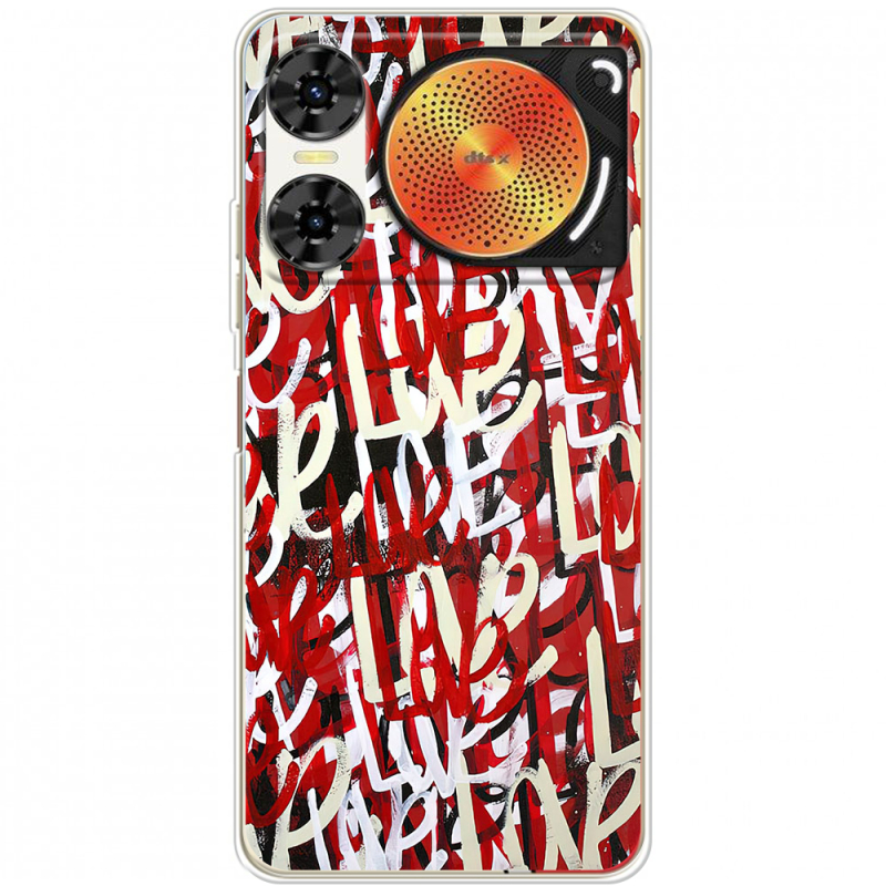 Чохол BoxFace Nubia Music 2 Love Graffiti