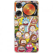 Чохол BoxFace Nubia Music 2 Rick and Morty