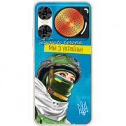 Чохол BoxFace Nubia Music 2 Захисниця з України
