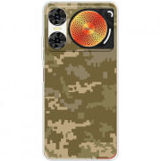 Чохол BoxFace Nubia Music 2 Камуфляж ЗСУ