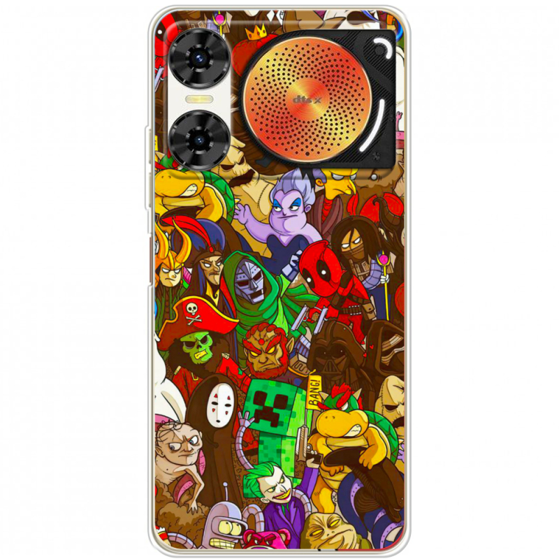 Чохол BoxFace Nubia Music 2 Злодеи