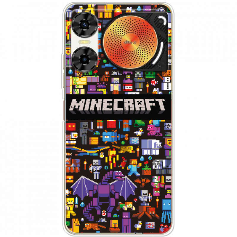 Чохол BoxFace Nubia Music 2 Minecraft Mobbery