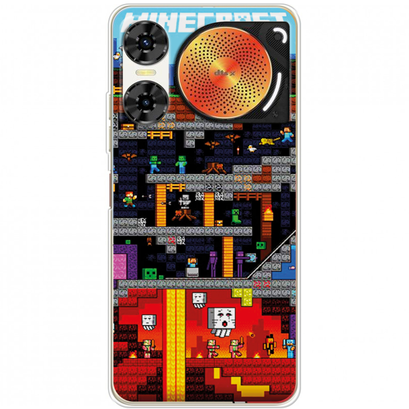 Чохол BoxFace Nubia Music 2 Minecraft Lode Runner