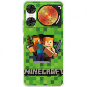 Чохол BoxFace Nubia Music 2 Майнкрафт Стів і Алекс