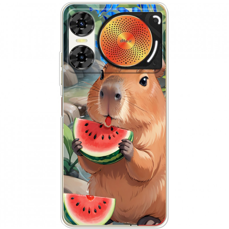 Чохол BoxFace Nubia Music 2 Капібара з кавуном