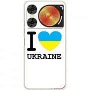 Чохол BoxFace Nubia Music 2 I love Ukraine