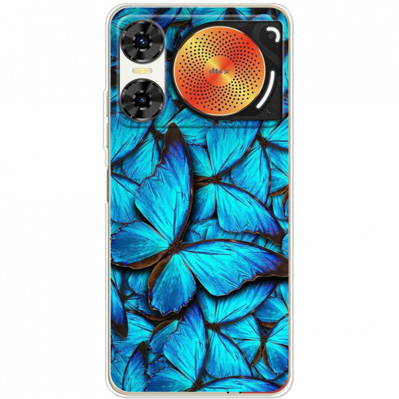 Чохол BoxFace Nubia Music 2 лазурные бабочки