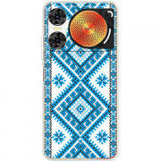 Чохол BoxFace Nubia Music 2 Блакитний Орнамент