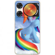Чохол BoxFace Nubia Music 2 My Little Pony Rainbow Dash